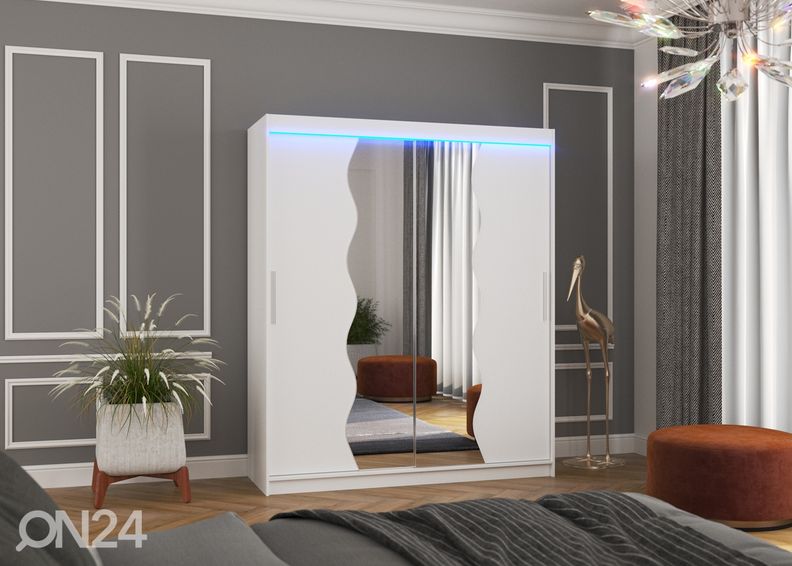 Шкаф-купе Kara 180 cm + LED увеличить