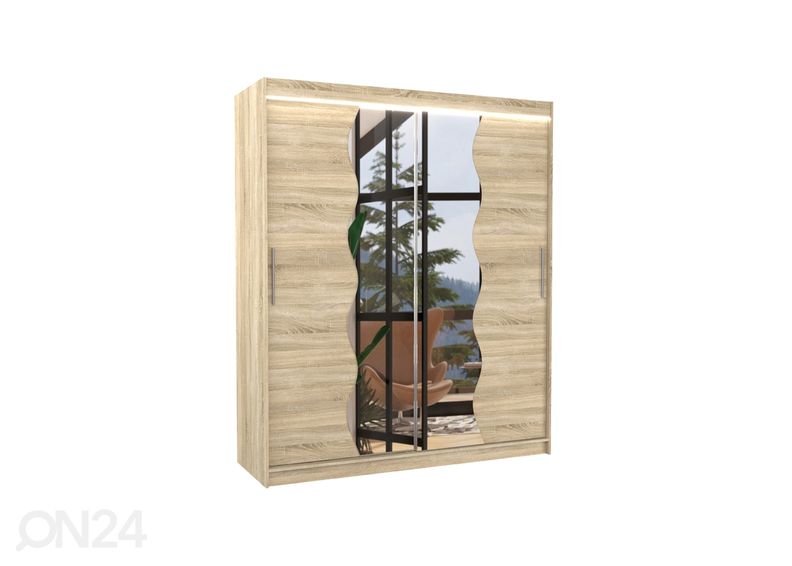 Шкаф-купе Kara 180 cm + LED увеличить