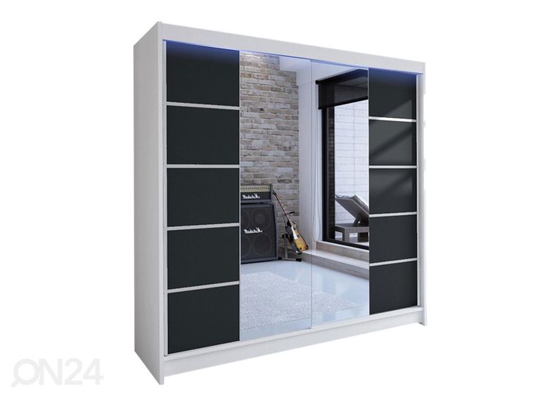 Шкаф-купе + LED увеличить