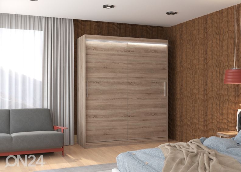 Шкаф-купе Lino 180 cm + LED увеличить