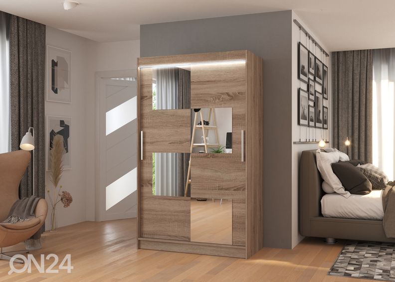 Шкаф-купе Loca I 120 cm + LED увеличить