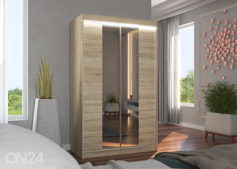 Шкаф-купе Made 120 cm + LED увеличить