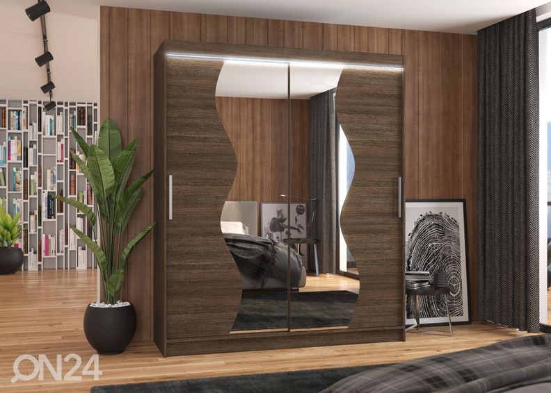 Шкаф-купе Madison 180 cm + LED увеличить