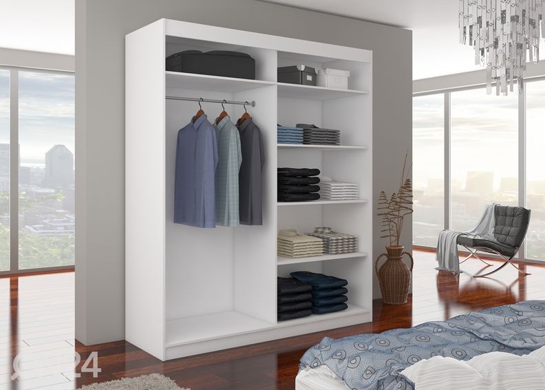 Шкаф-купе Madison 180 cm + LED увеличить