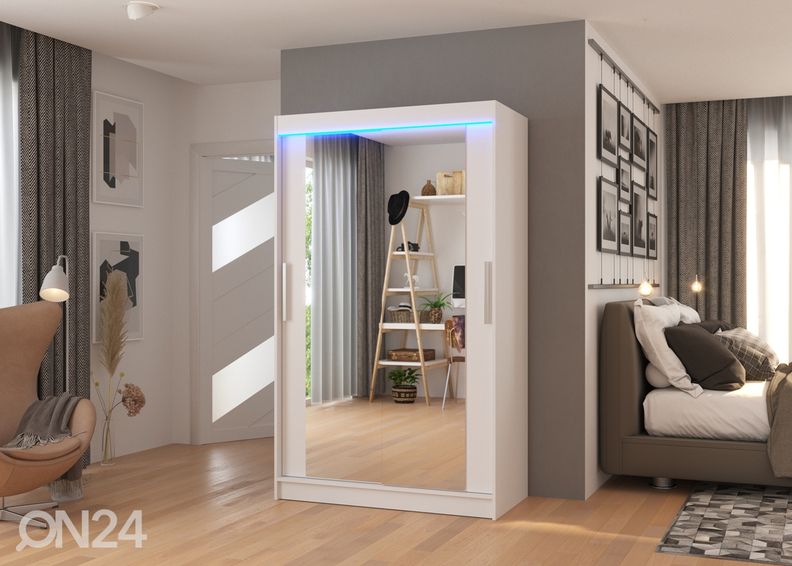 Шкаф-купе Matlock 120 cm + LED увеличить