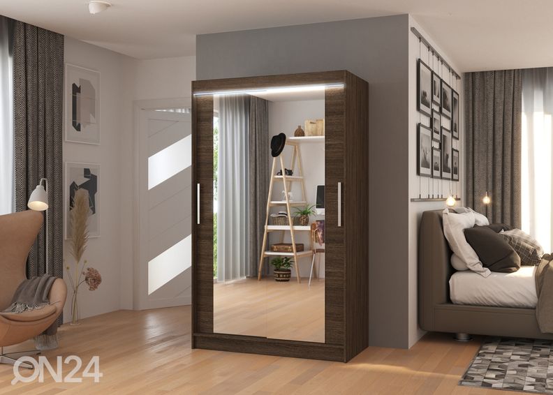 Шкаф-купе Matlock 120 cm + LED увеличить