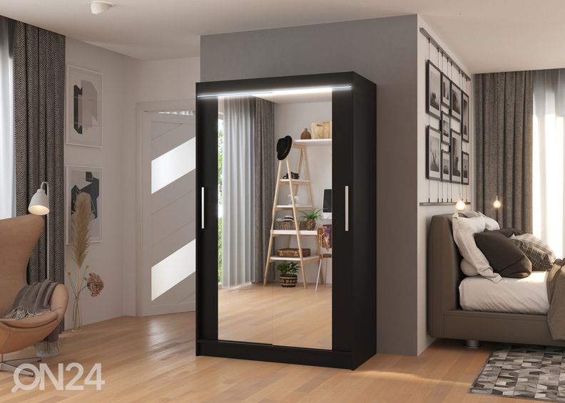 Шкаф-купе Matlock 120 cm + LED увеличить