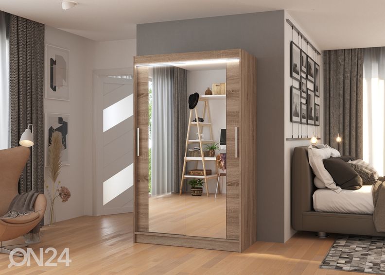 Шкаф-купе Matlock 120 cm + LED увеличить