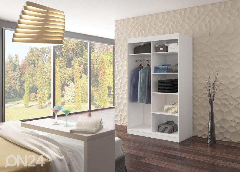 Шкаф-купе Matlock 120 cm + LED увеличить