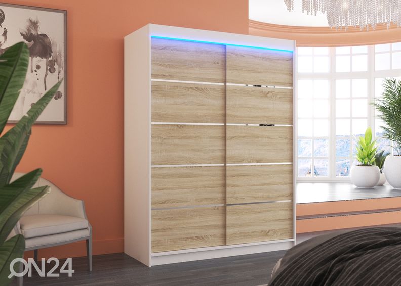 Шкаф-купе Olivia 150 cm + LED увеличить