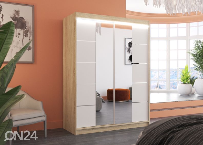 Шкаф-купе Pelle I 150 cm + LED увеличить