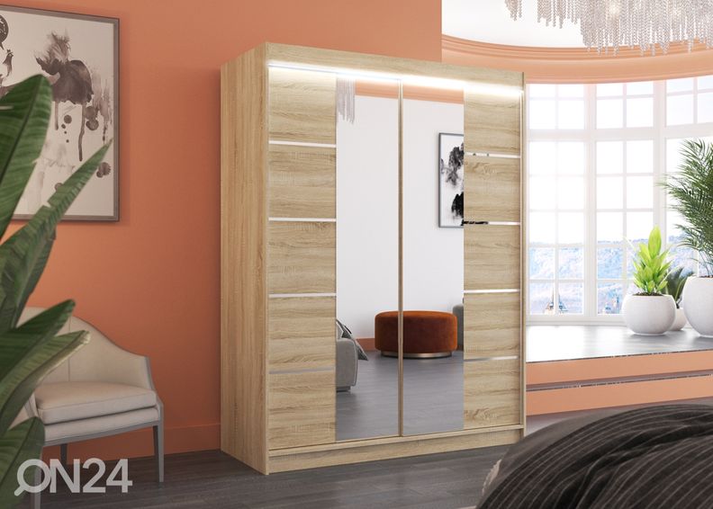 Шкаф-купе Pelle I 150 cm + LED увеличить