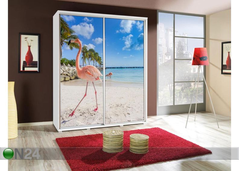 Шкаф-купе Penelopa 155 cm с графикой увеличить