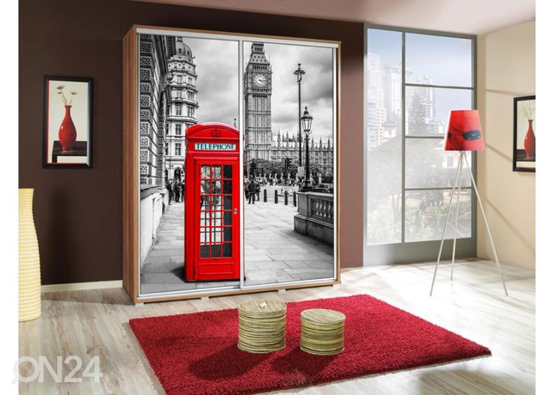 Шкаф-купе Penelopa 155 cm с графикой увеличить