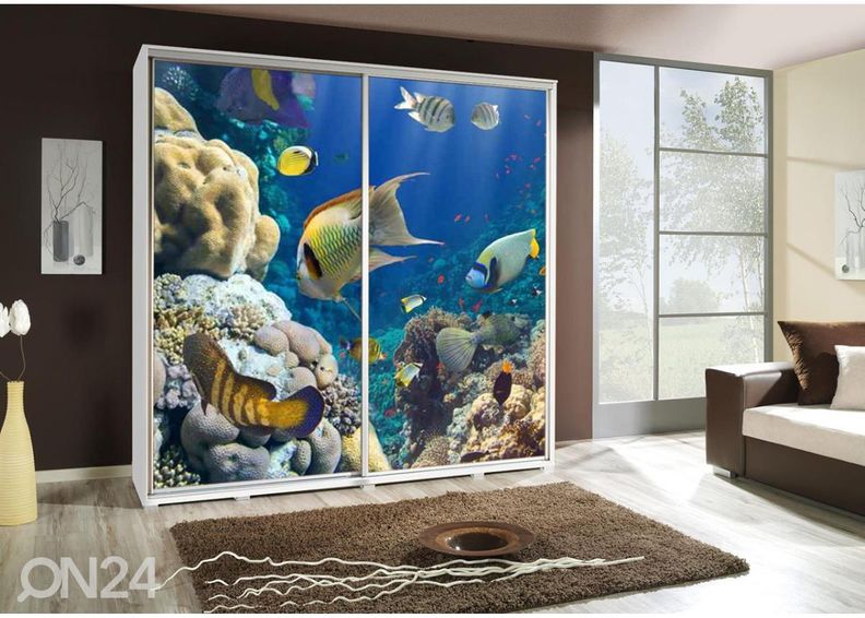 Шкаф-купе Penelopa 205 cm с графикой увеличить