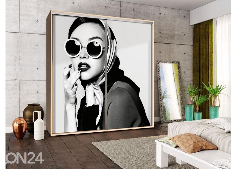 Шкаф-купе Penelopa 205 cm с графикой увеличить