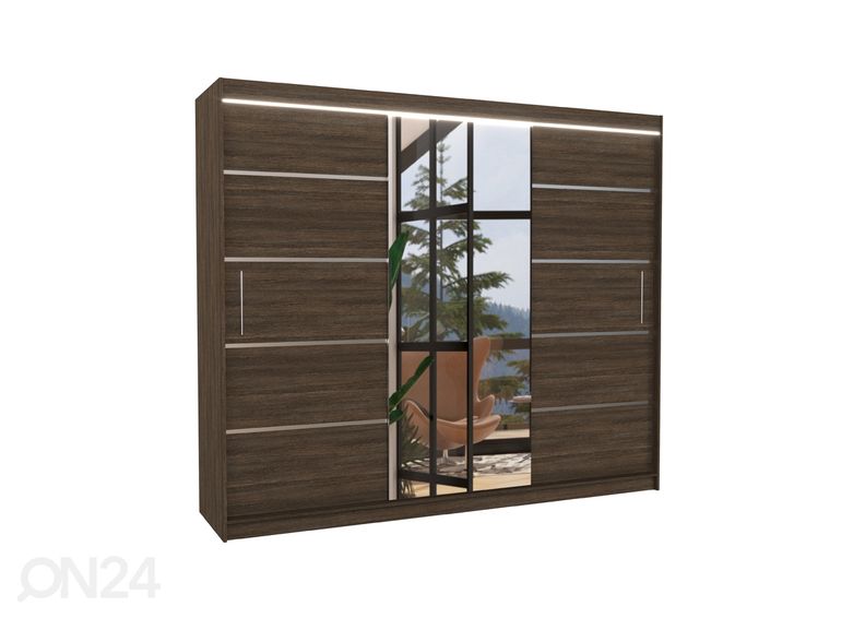 Шкаф-купе Sania I 250 cm + LED увеличить