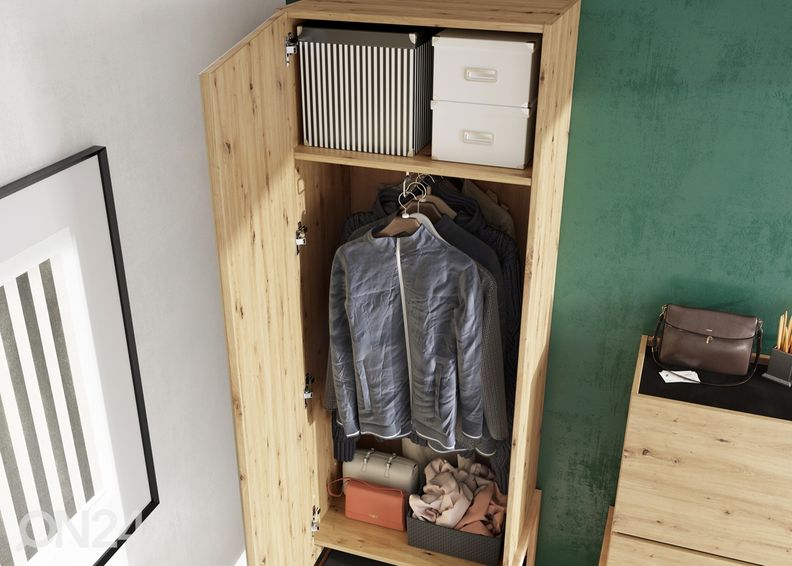 Шкаф платяной с зеркалом увеличить