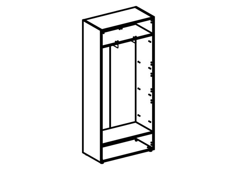 Шкаф платяной Alto увеличить