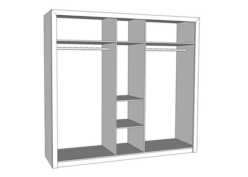 Шкаф платяной Astor увеличить