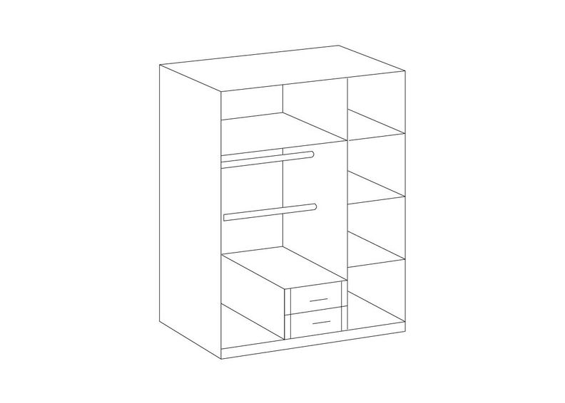 Шкаф платяной Cindy2 увеличить