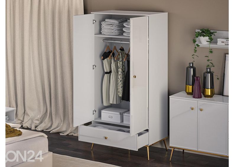 Шкаф платяной Gloss 92 cm увеличить