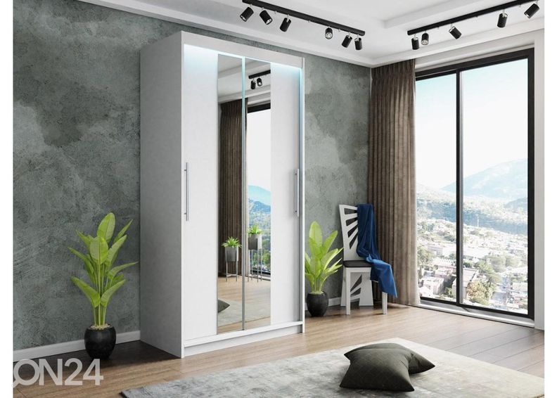 Шкаф платяной + LED увеличить