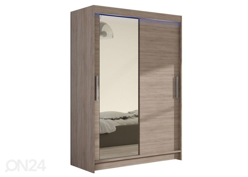 Шкаф платяной + LED увеличить