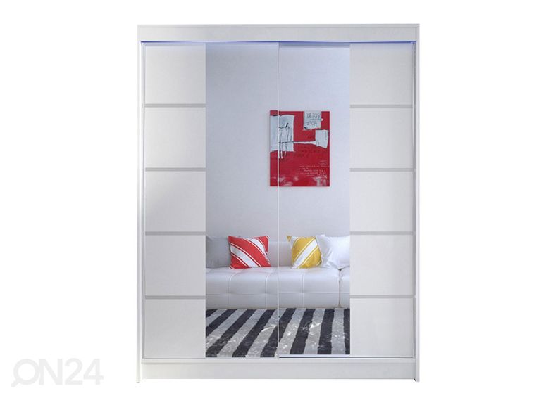 Шкаф платяной + LED увеличить