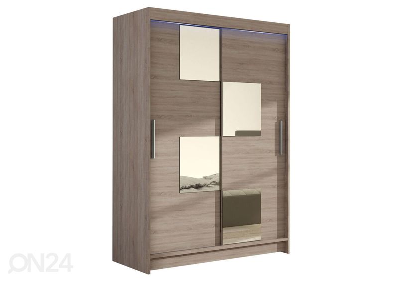 Шкаф платяной + LED увеличить