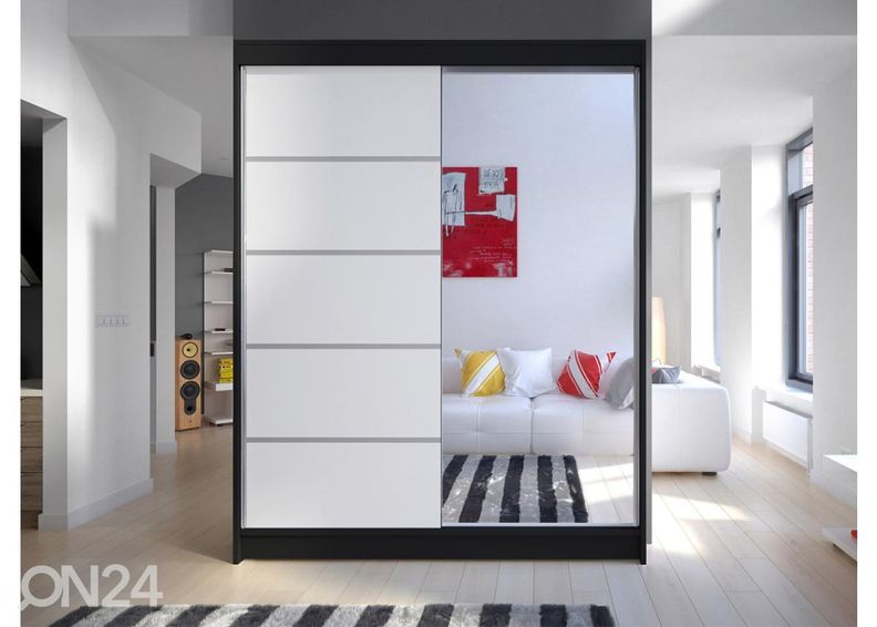 Шкаф платяной + LED увеличить