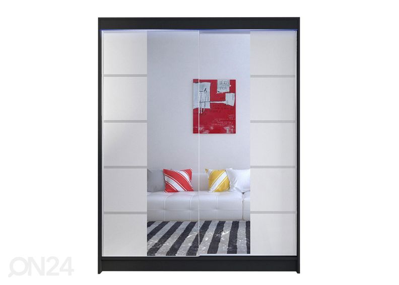 Шкаф платяной + LED увеличить