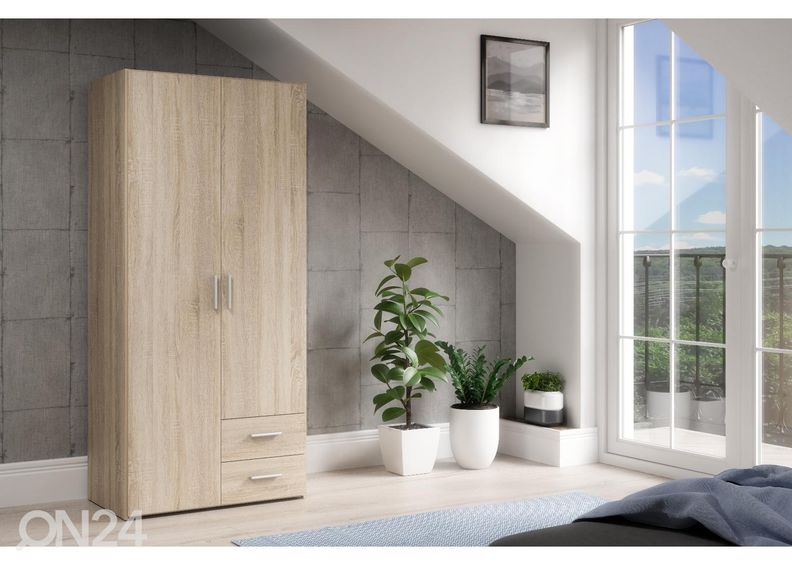 Шкаф платяной Perla 88 cm увеличить