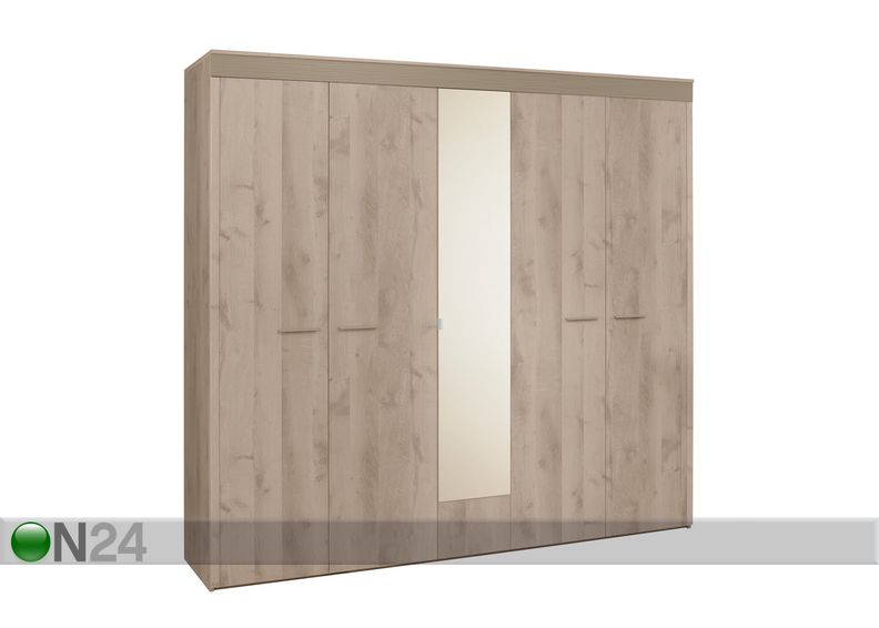 Шкаф платяной Perla oak с 5-ю дверьми увеличить