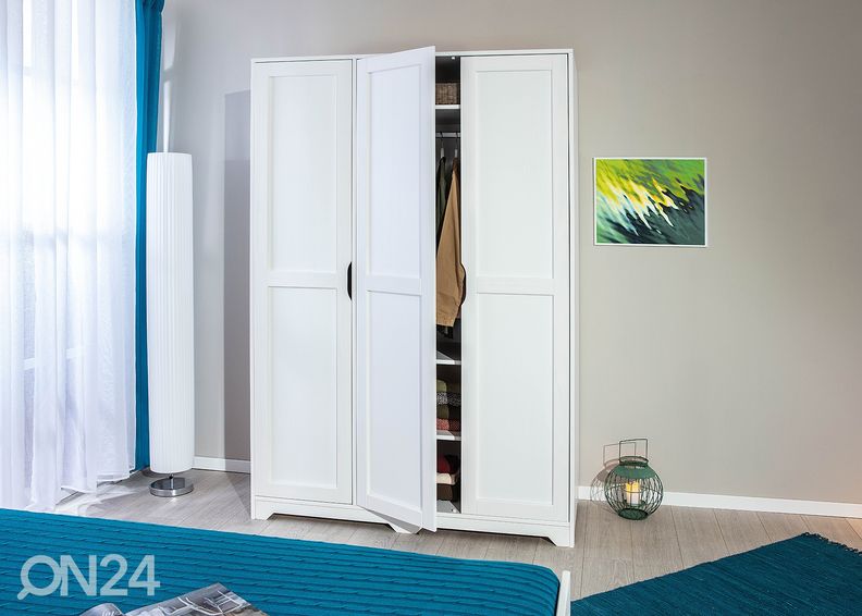 Шкаф платяной Till, белый увеличить