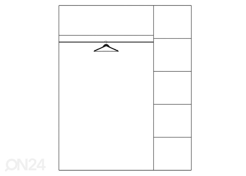 Шкаф платяной Velvet увеличить