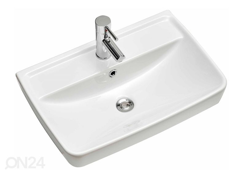 Шкаф под раковину + керамическая раковина 360 увеличить