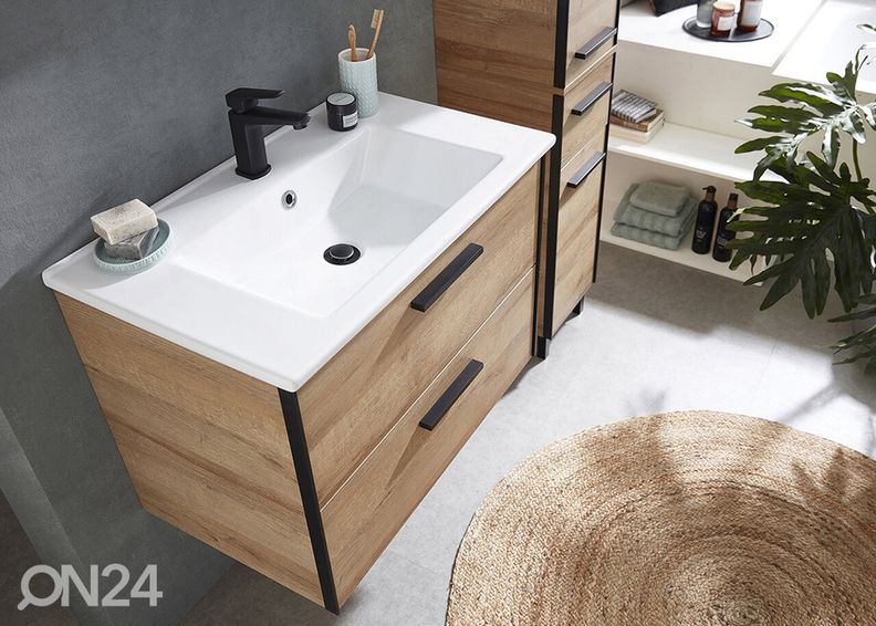 Шкаф под раковину + керамическая раковина 395 увеличить