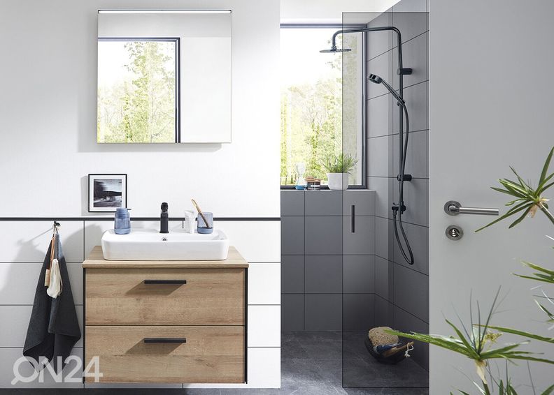 Шкаф под раковину + керамическая раковина 395 увеличить