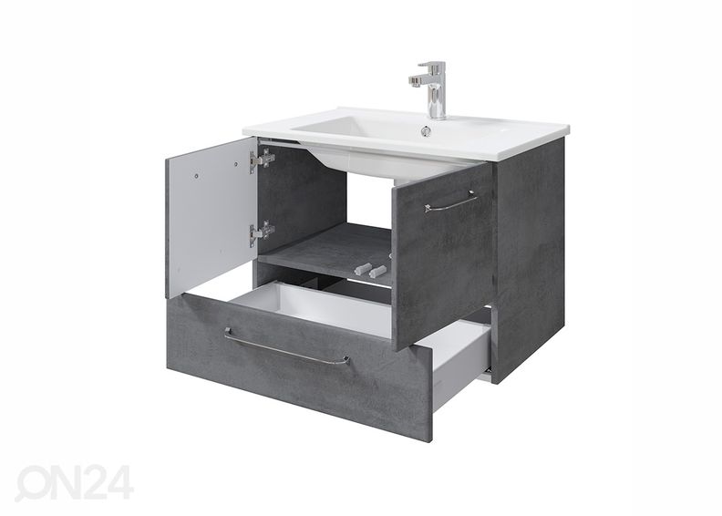 Шкаф под раковину + керамическая раковина 945 h53x75x45 cm увеличить