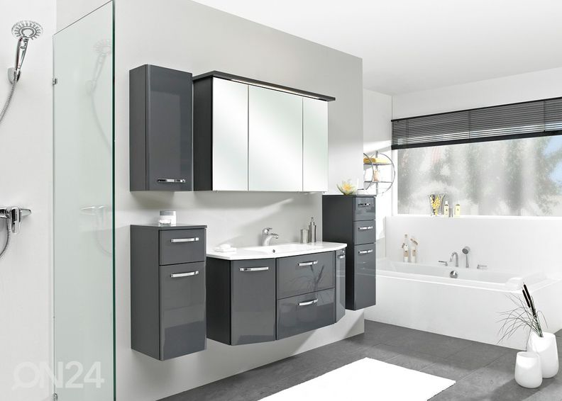 Шкаф под раковину + минеральная раковина 327 увеличить