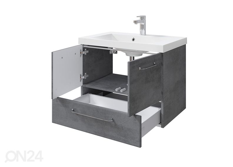 Шкаф под раковину + минеральная раковина 945 h57x74x45 cm увеличить