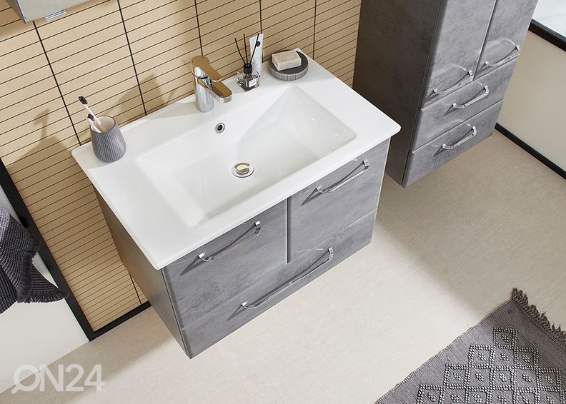 Шкаф под раковину + минеральная раковина 945 h57x74x45 cm увеличить