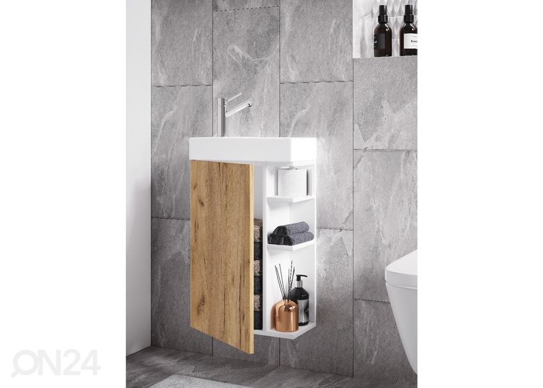 Шкаф под раковину + раковина Lumia 40 cm увеличить