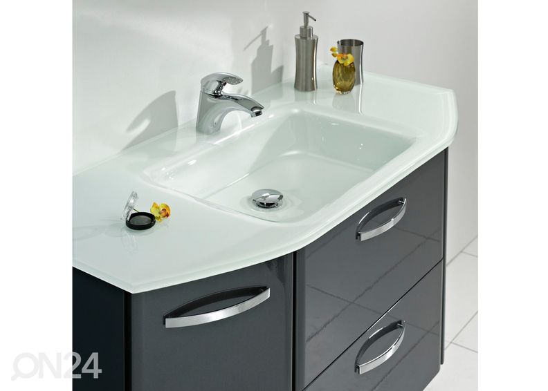 Шкаф под раковину + стеклянная раковина 327 увеличить