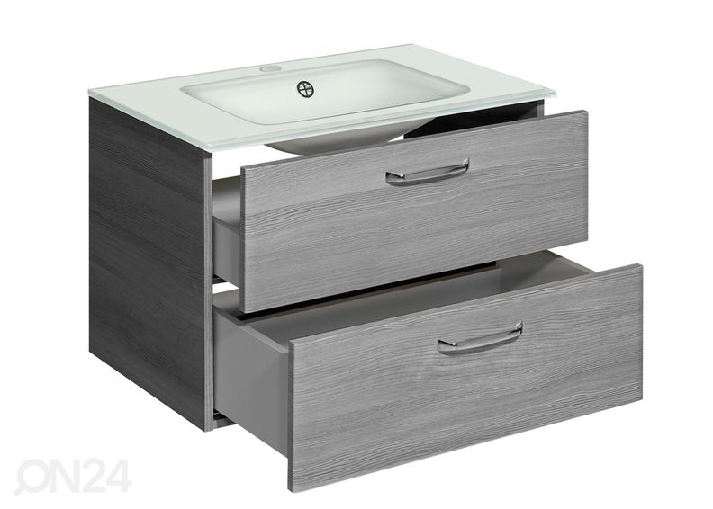 Шкаф под раковину + стеклянная раковина 328 увеличить