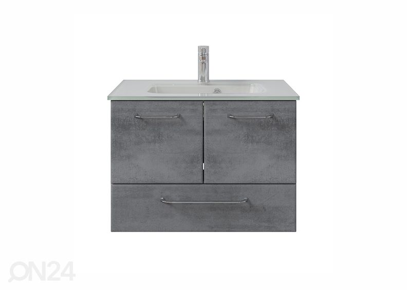 Шкаф под раковину + стеклянная раковина 945 h53x75x45 cm увеличить