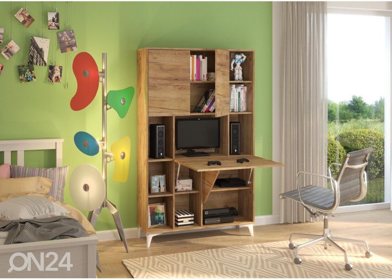 Шкаф-полка / бюро-секретер увеличить