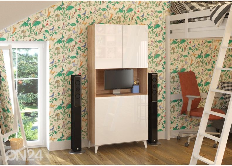 Шкаф-полка / бюро-секретер увеличить