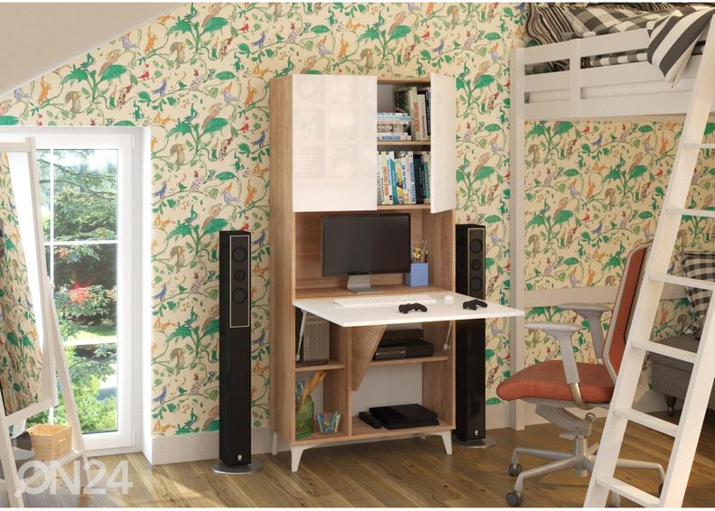 Шкаф-полка / бюро-секретер увеличить